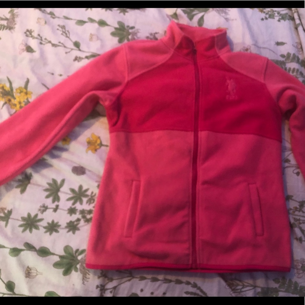 U.S Polo Assn. Pink Two-shade Jacket